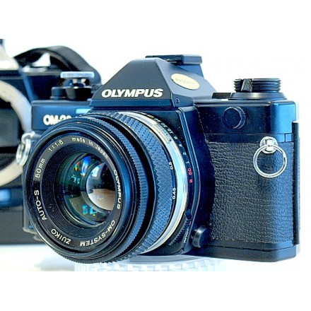  Пленочная фотокамера Olympus OM-2s Olympus Zuiko 50mm f/1.8